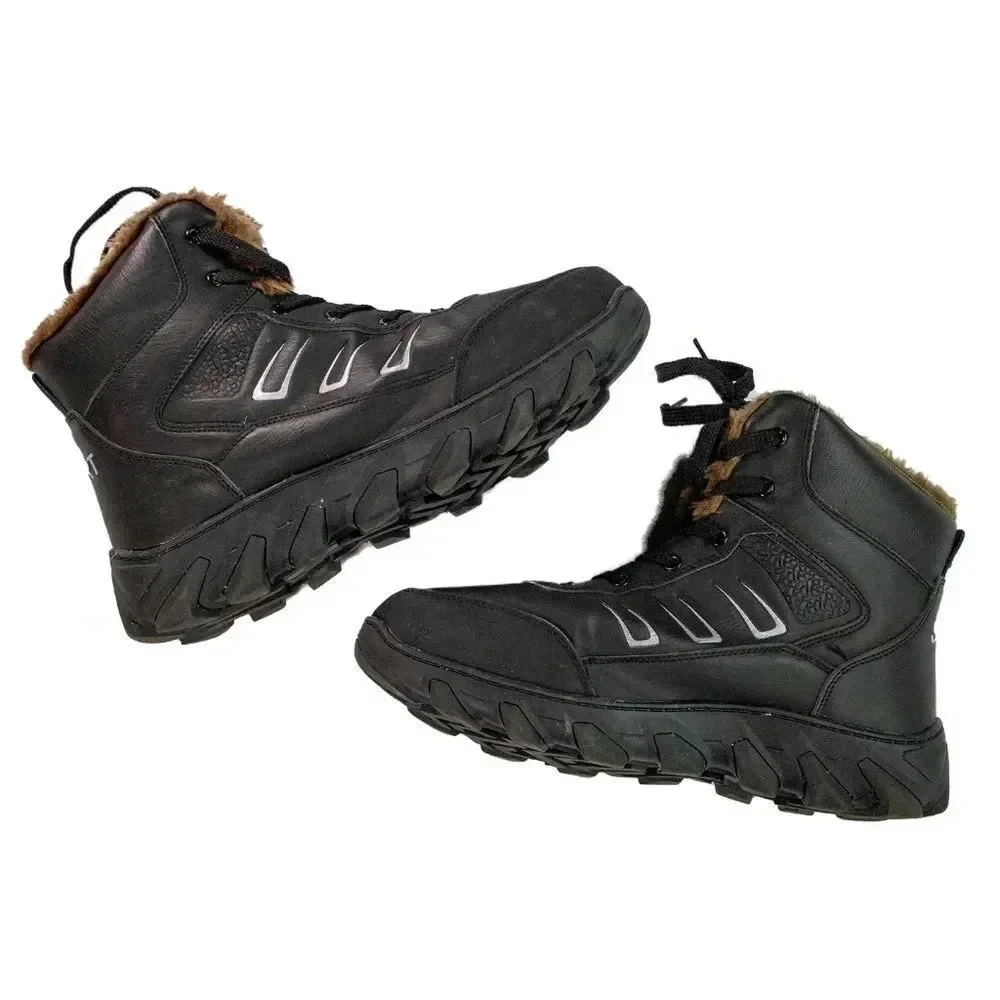 Sport Men's High Top Fur Winter Boots